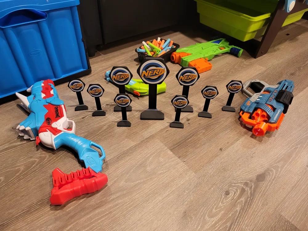 Cibles pour pistolet Nerf - Blasters à fléchettes en mousse - Plusieurs tailles disponibles