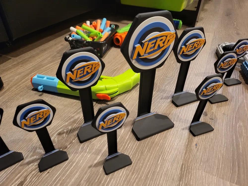 Cibles pour pistolet Nerf - Blasters à fléchettes en mousse - Plusieurs tailles disponibles