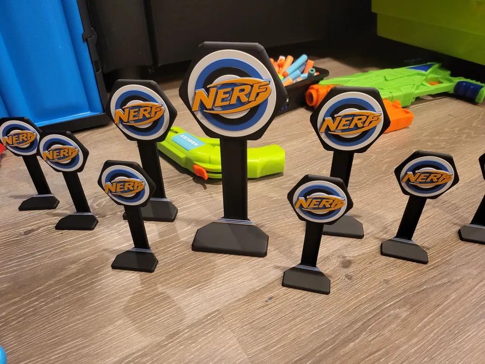 Cibles pour pistolet Nerf - Blasters à fléchettes en mousse - Plusieurs tailles disponibles