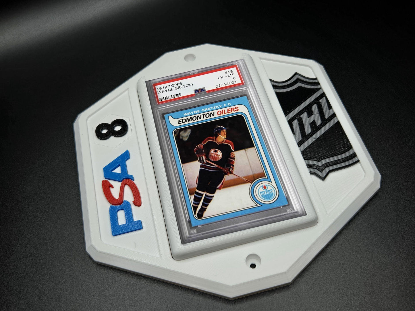 Soporte de pared PSA - NHL - Grado personalizado - Magnético